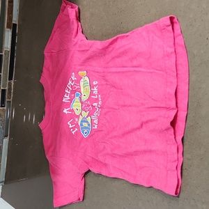 Toddler pink Wallowa Lake Tshirt